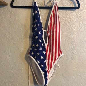 American apparel one piece bathing suit bikini